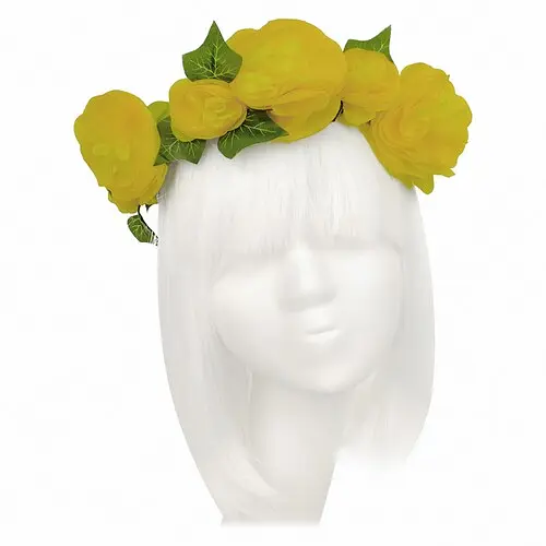 Венок Кувшинки на голову - фото 1