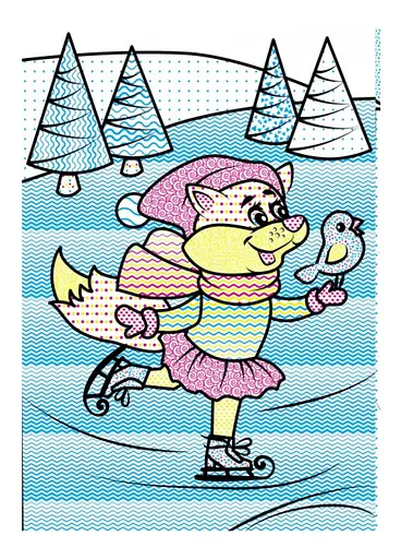 Водні розмальовки. Кошеня у зимовій казці 9789669479945 - фото 2