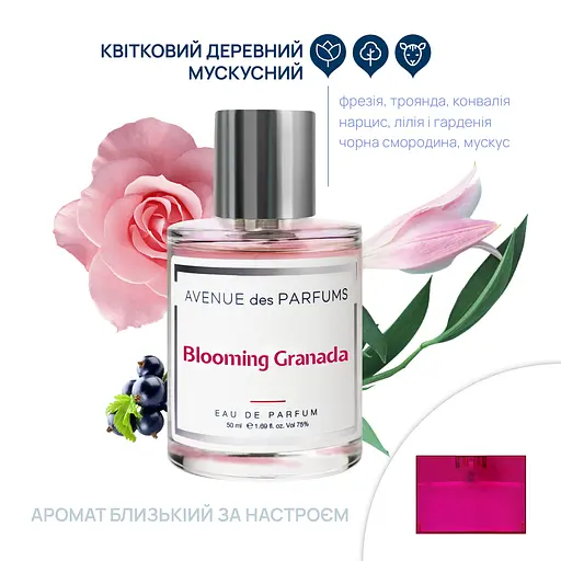 Парфюмерная вода Blooming Granada Avenue des Parfums 50 мл - фото 2