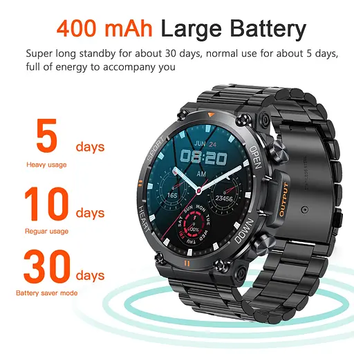 Часы Smart Storm Steel, 2 ремешка - фото 12