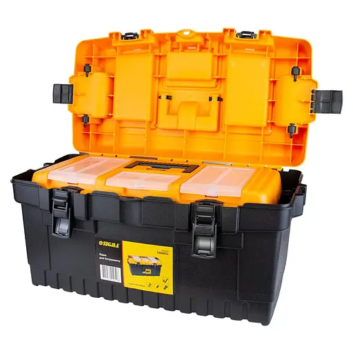 Набір ящиків для інструменту 4в1 Sigma 320×155×139мм, 413×212×186мм, 486×267×242мм, 564×310×310мм 7404011 - фото 6