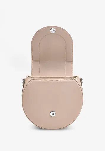 Жіноча шкіряна сумка Mandy світло-бежева - фото 5