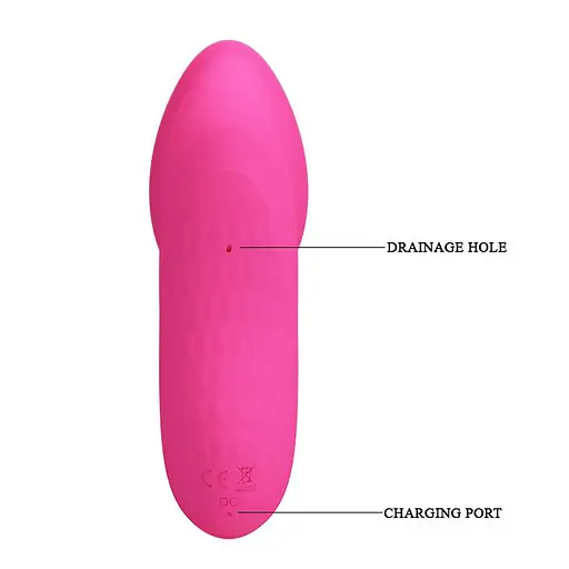 Вібратор для клітора Pretty Love Isaac, 13.8 см (рожевий) - фото 6