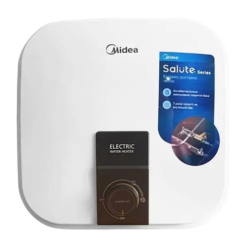 Водонагрівач Midea PRIME компакт D10-20VI (U) 10 л