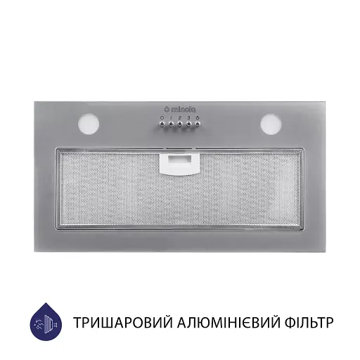 Вытяжка полновстраиваемая Minola HBI 5262 GR GLASS 700 LED - фото 4