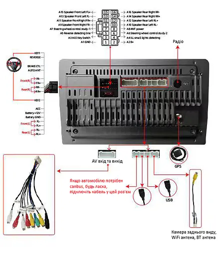 Автомагнітола EasyGo F50 10 inch - фото 2