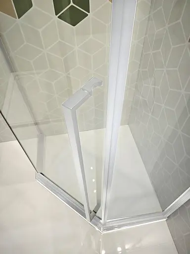 Душова кабіна без піддону Koer SR SC06-100x100x200-TR-01 прозоре скло Easy Clean 8 мм, хром KR5365, Універсальна, прозорий, хром - фото 9