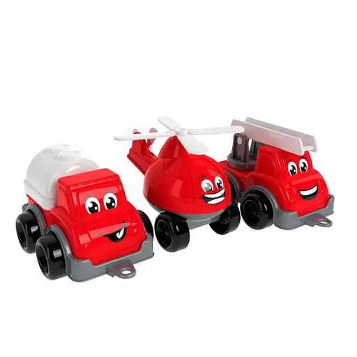 Гральний набір транспорту "Пожежні" ТехнОк 6153TXK - фото 1