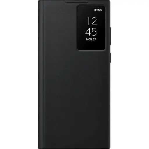Оригінальний чохол-книжка Samsung S-View Flip Cover для Galaxy S22 Ultra Чорний EF-ZS908CBEGRU