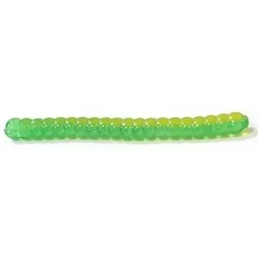 Силікон Big Bite Baits Trout Worm 1 10 шт. Green/Yellow (1013-1838.01.67)