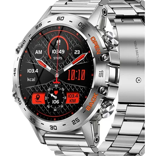 Смарт-часы Uwatch Smart Delta K52 Silver 2 ремешки (3057) - фото 2