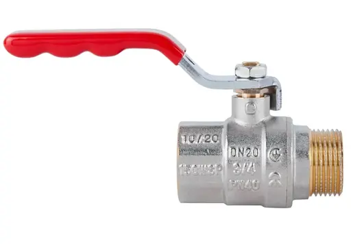 Кран шаровой Thermo Alliance Standart 3/4" ВН прямой, PN40, рычаг SD605NW20PN40 - фото 2