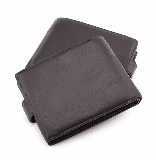 Мужской кожаный портмоне Marco Coverna 11х9.5х2.5 см acs0026393 - фото 5