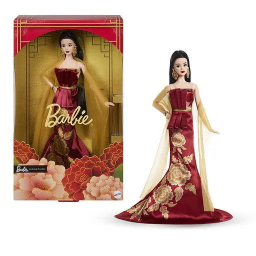 Колекційна лялька Barbie Signature Місячний Новий рік (JJX83) - фото 10