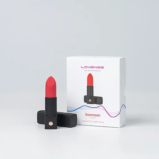 Вібратор для клітора Lovense Exomoon 8.8 см червоний - фото 5