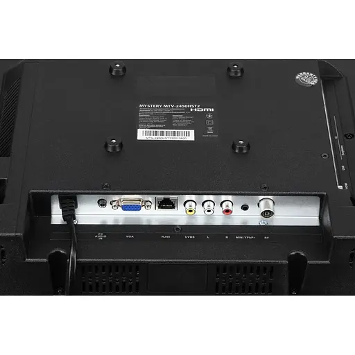 Телевізор Mystery TV 24 MTV-2450HST2 HD Ready/T2/Smart TV/Android 11/USB 2.0/Wi-Fi/Black - фото 5