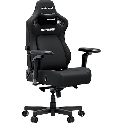 Крісло ігрове Anda Seat Kaiser 4 V2 Size XL Black Fabric (AD12YDDC-XLL-20-B-CF-03) - фото 6