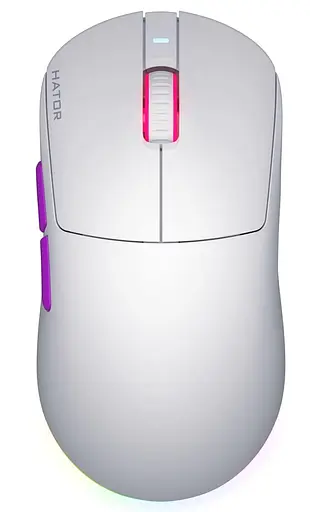 Миша HATOR Quasar 3 ULTRA 8K Wireless White (HTM771) - фото 1