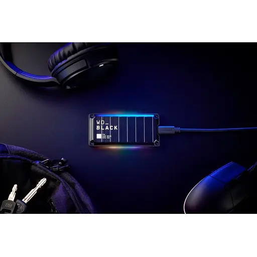 Внешний SSD накопитель Western Digital Black P40 Game Drive 2 TB (WDBAWY0020BBK) [96646] - фото 6