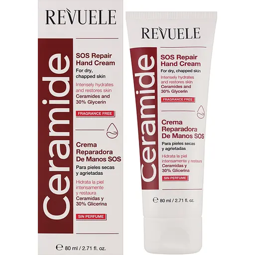 SOS-крем для рук Revuele Ceramide відновлюючий 80 мл