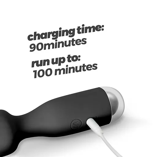 Вібратор Crushious Wanderlust Mini Wand чорний 15x4.1 см - фото 5