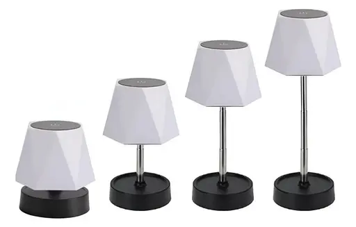 Бездротова настільна лампа сенсорна ZJ329а з регулюванням яскравості - фото 4