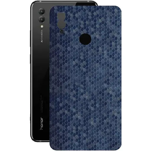 Захисна плівка StatusSKIN для Honor Note 10 Корпус Вініл Соти сині