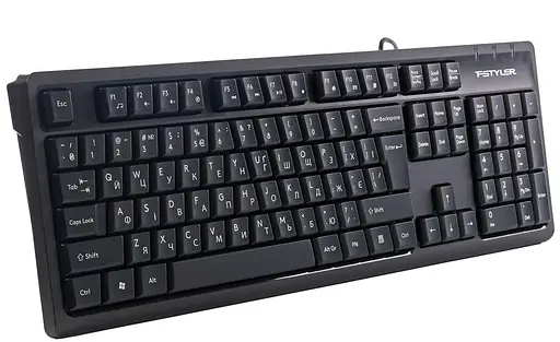Клавіатура A4Tech Fstyler FKS12 (Black) (FKS12 (Black)) - фото 3