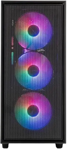 Корпус Prologix E107 RGB Black