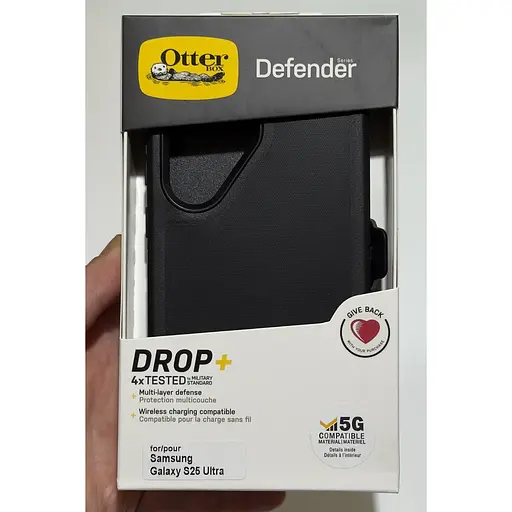 Протиударний чохол із кліпсою OtterBox Defender для Samsung Galaxy S25 Ultra (6.9") Black - фото 2