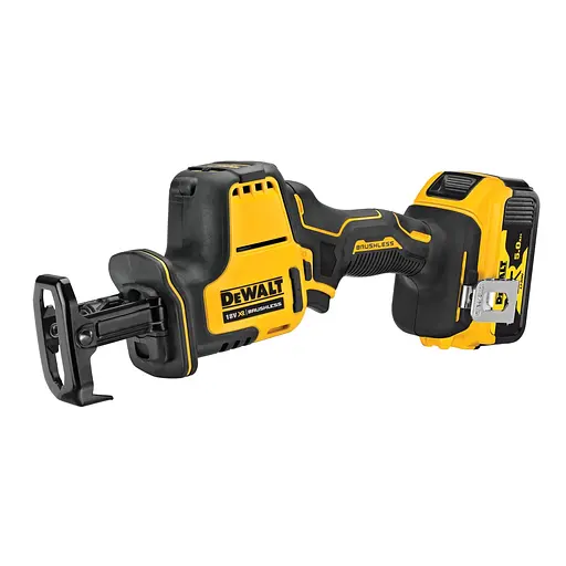 Пилка шабельна DeWalt акумуляторна 18 В XR Li-lon 5 Аг (DCS369P2)