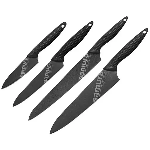 Набір ножів із 4 предметів Samura Golf Stonewash (SG-0240B)