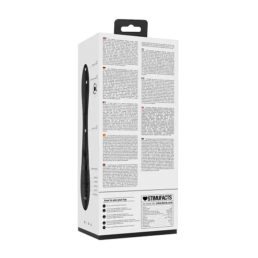 Вібратор-кролик Vive Mira 21.5 см (чорний) - фото 19