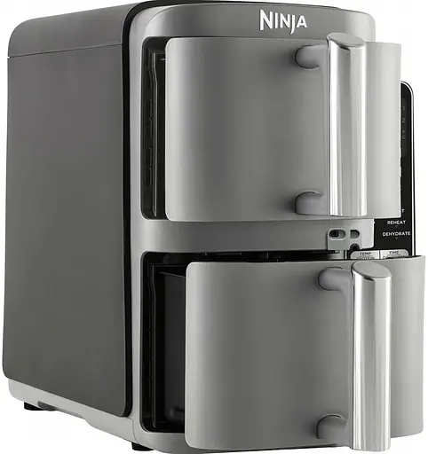 Мультипіч (аерофритюрниця) NINJA Double Stack XL 2-Level Hot Air Fryer SL451EU - фото 2