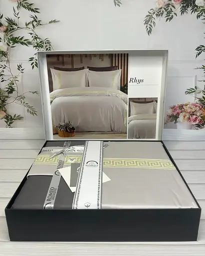 Постільна білизна Rhys Сатин Преміум Romeo Home pbe0051803 - фото 1