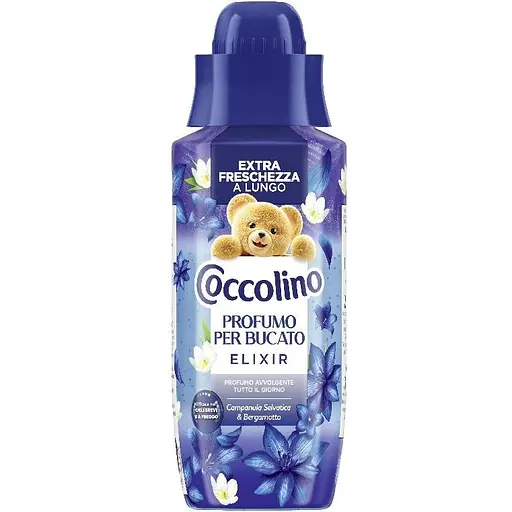 Эликсир для стирки и ароматизации белья Coccolino Колокольчик и бергамот 342 мл