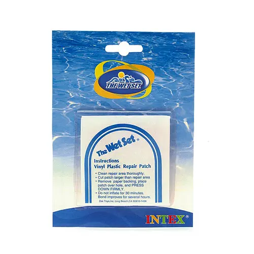 Ремкомплект Intex 59631 NP клейкий, 6 латочок, 7х7см - фото 1