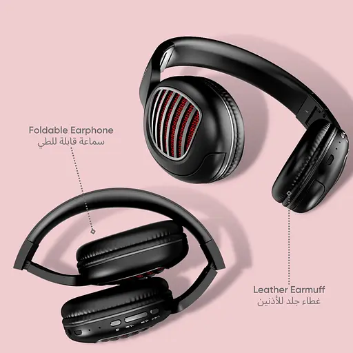 Блютуз Стерео Гарнітура Hoco W23 Чорний - фото 4