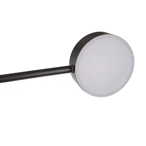 Люстра стельова Brille світлодіодна 56W WW+NW+CW BK (BR-01 634C/8) - фото 2