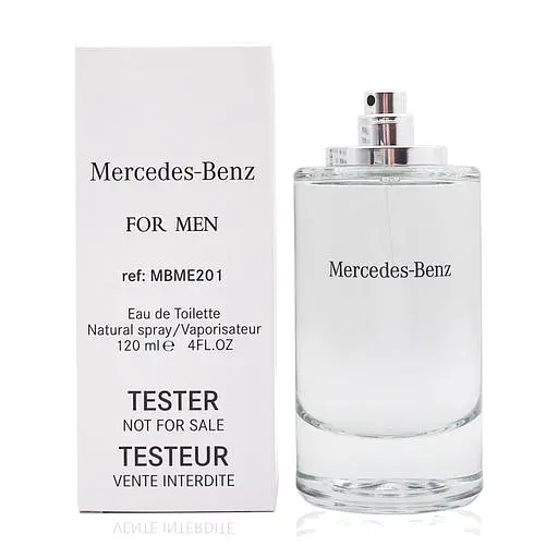 Оригинал Mercedes-Benz Mercedes-Benz For Men 120 мл ТЕСТЕР туалетная вода - фото 1