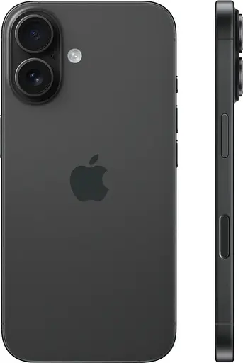 Смартфон Apple iPhone 16 256GB Black (MYEE3) - фото 2