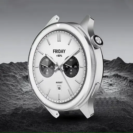 Безель металевий Sikai для смартгодинника Xiaomi Watch S3/S4 Silver-2 + захисне скло - фото 9