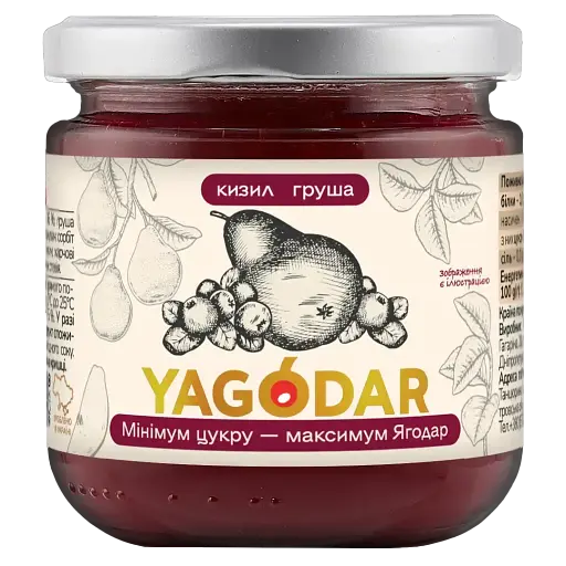 Набор джемов Yagodar 8 первых вкусов 1,6 кг - фото 9