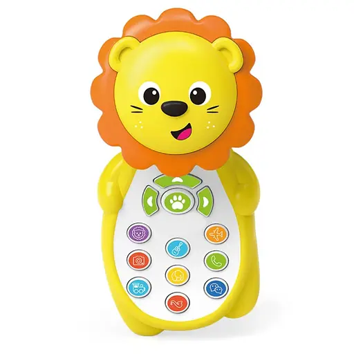 Развивающий телефон "Развлечения с друзьями" Metr+ M 5773ABC(Yellow) 13 см, украинский - фото 1