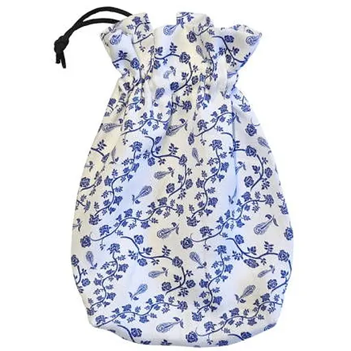 Мішечок для кубиків Q-Workshop Full Art Dice Pouch Porcelain (BWSPPORC201) - фото 1