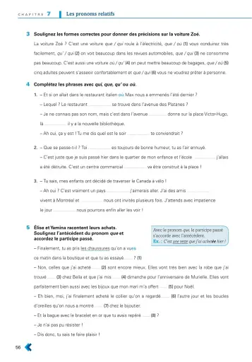 En Contexte B1: Exercices de Grammaire - фото 5