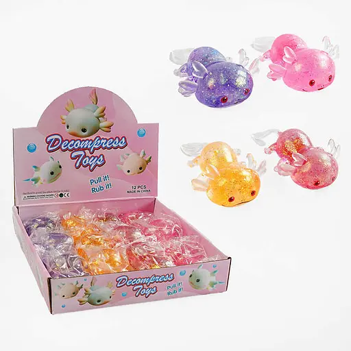 Гра антистрес Звірятко, гелеве наповнення, блискітки, C68807 - фото 2