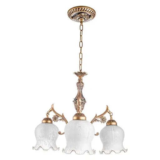 Люстра підвісна Brille класична E27 60W PB (BKL-038S/3)