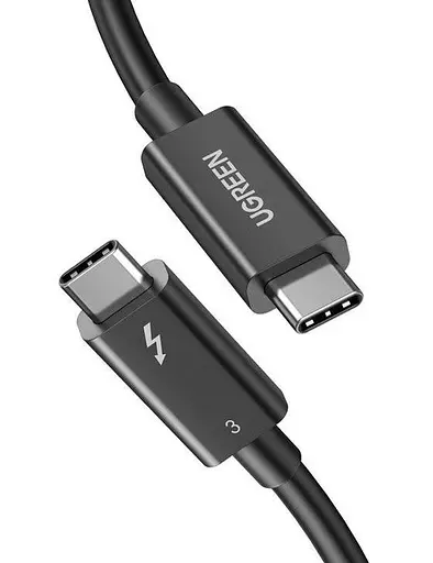 Кабель Ugreen US348 USB-C Thunderbolt 3 Cable 1 м 20Gbps (UGR-80152) - фото 1