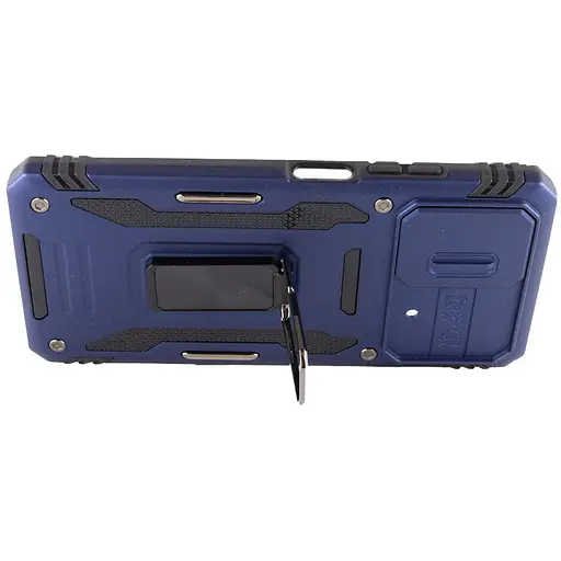 Ударопрочный чехол Camshield Army Ring для Xiaomi Poco X5 5G / Note 12 5G Синий / Navy - фото 5